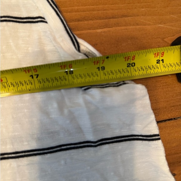 Green Envelope White and Black Striped Tank Top‎ - Picture 4 of 8